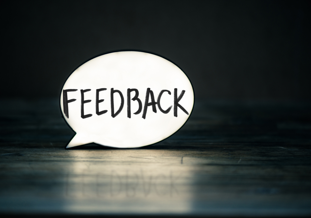 Gather Feedback and Work On Refining Your Strategy Gather Feedback and Work On Refining Your Strategy