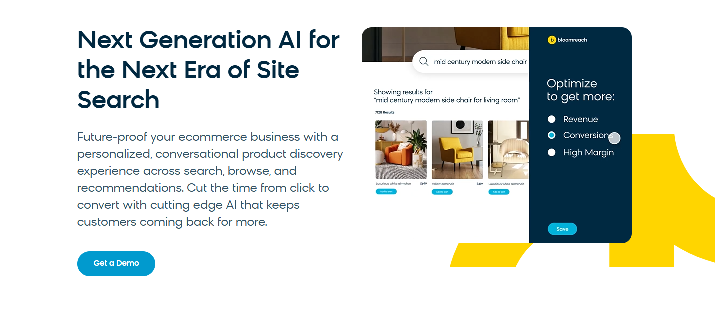 Bloomreach A screenshot of Bloomreach's homepage