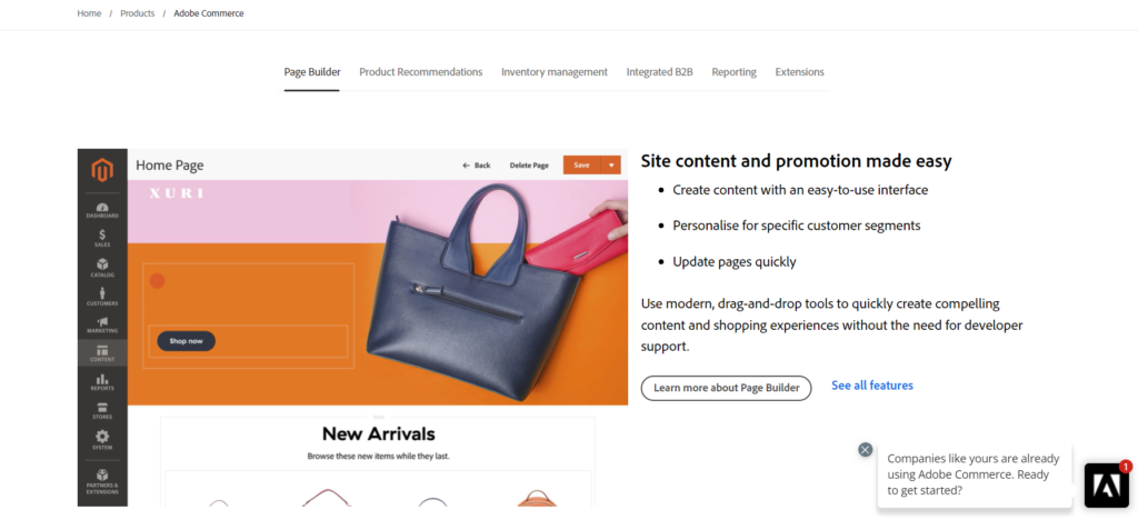 Magento eCommerce platform