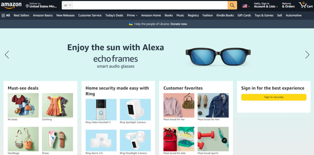 Amazon eCommerce company