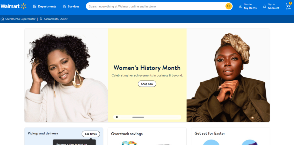 Walmart eCommerce company